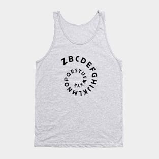 Eccentric - Reverse Alphabet. [dark] Things gonna change ! Tank Top